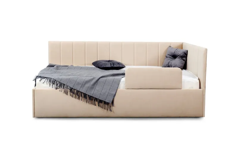 Кровать "Хеппи-2" Вариант 4 Мора бежевый