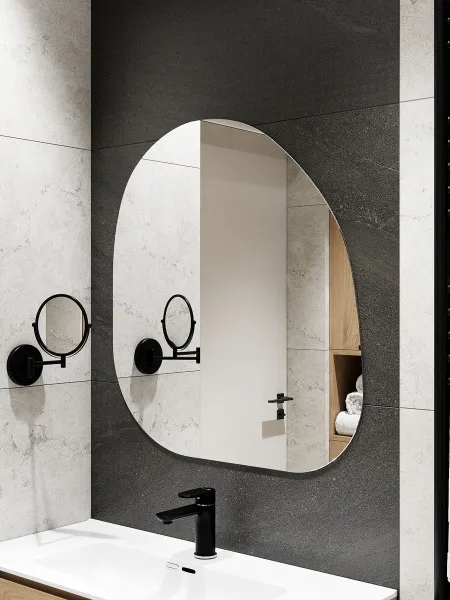 Зеркало навесное Z-14 74х79 см без рамки