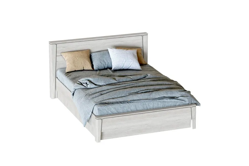 Кровать 1600 "Мальта" спальня Дуб винтерберг