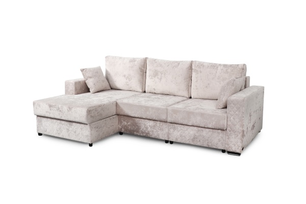 Диван-кровать угловой "Неаполь 2" СТАНДАРТ Вариант 4 Левый